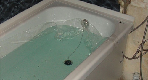 Установкой акрилового вкладыша | Руза